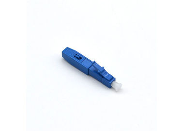 LC UPC Szybkozłącze światłowodowe Wbudowany niebieski dla ciasnego kabla buforowego 0,9 mm