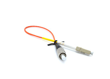 Multimode LC-FC Fiber Optic Patch Cord Simplex LSZH Fiber Patch Cord For FTTH